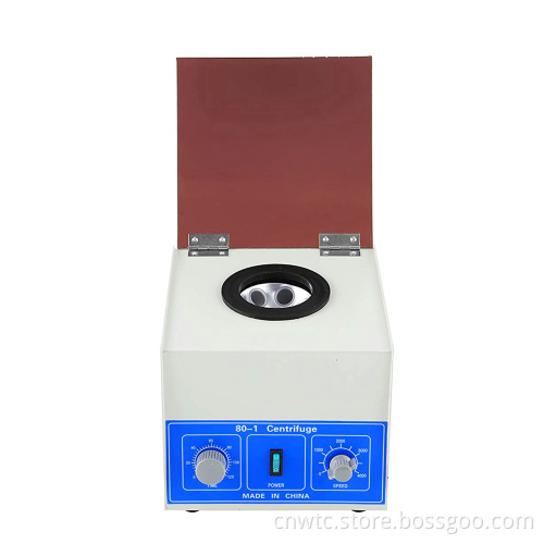 Medical Laboratory Centrifuge 80-1: An Efficient Electric Desktop Lab Centrifuge for Low-Speed Applications